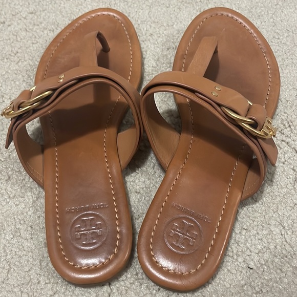 Tory Burch leather sandals - Picture 6 of 6